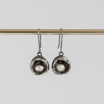 Irene Drop Earrings with Fresh Water Pearls